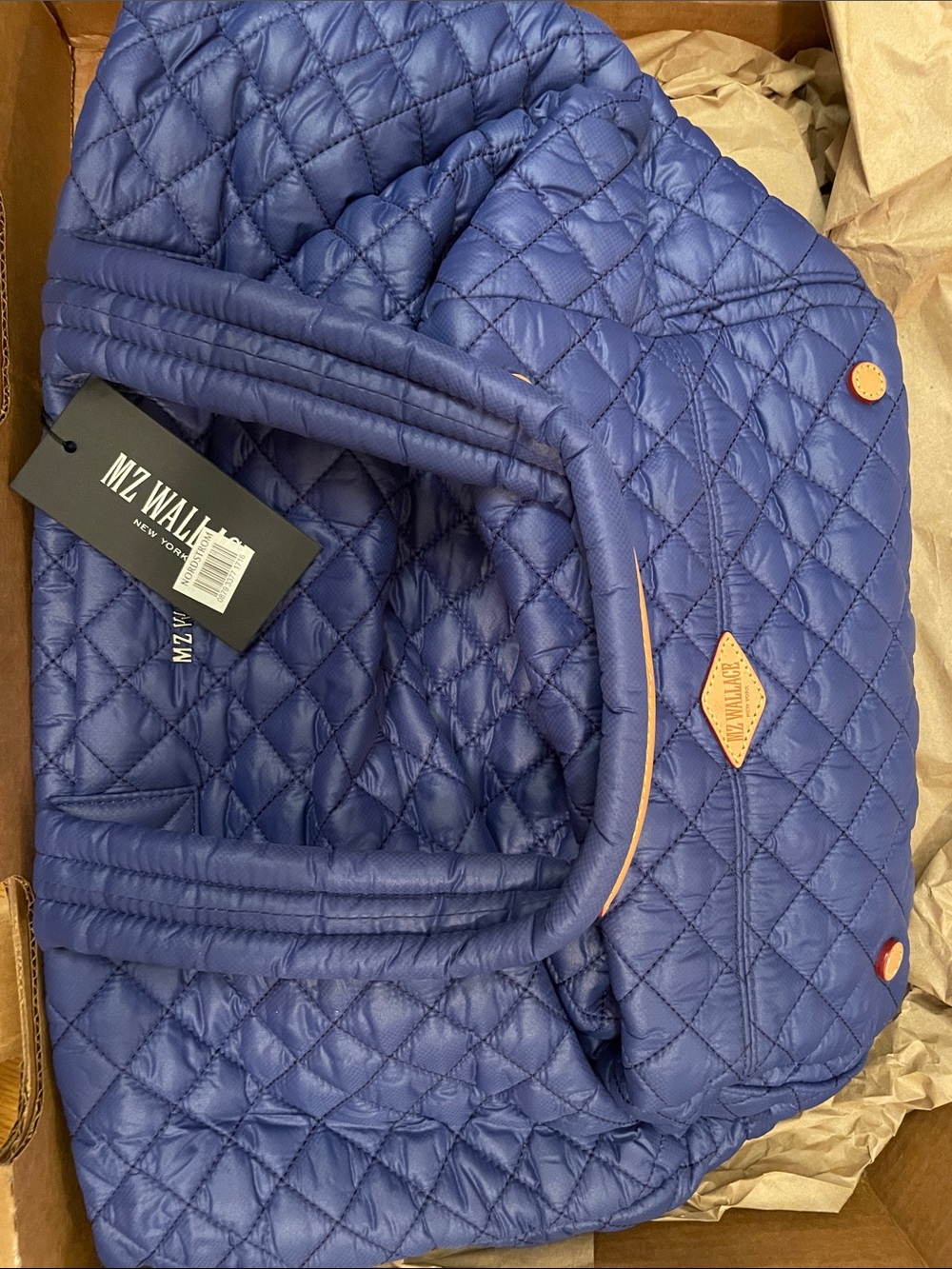NWT MZ Wallace M Metro Tote in Sapphire